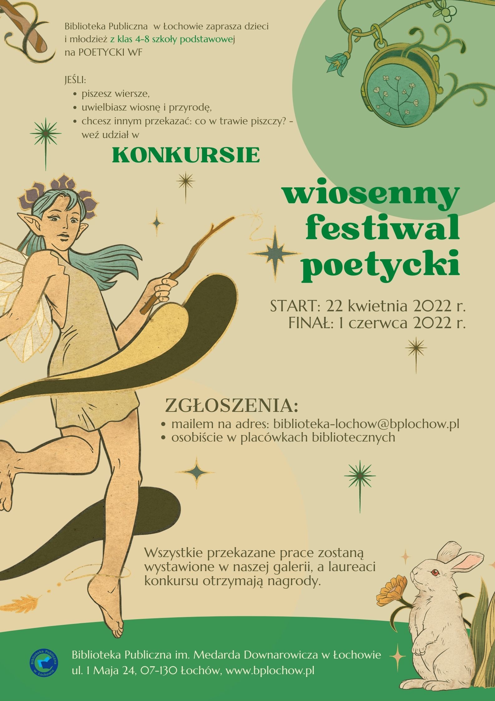 Wiosenny festiwal poetycki
