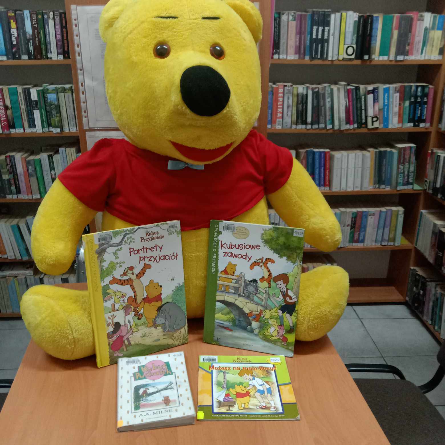 Dzień z Kubusiem Puchatkiem w filii w Kamionnie – relacja z wydarzenia