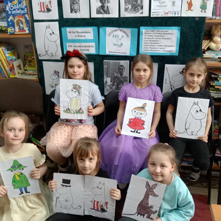 Zajęcia literacko-plastyczne w filii w Kamionnie-relacja z wydarzenia