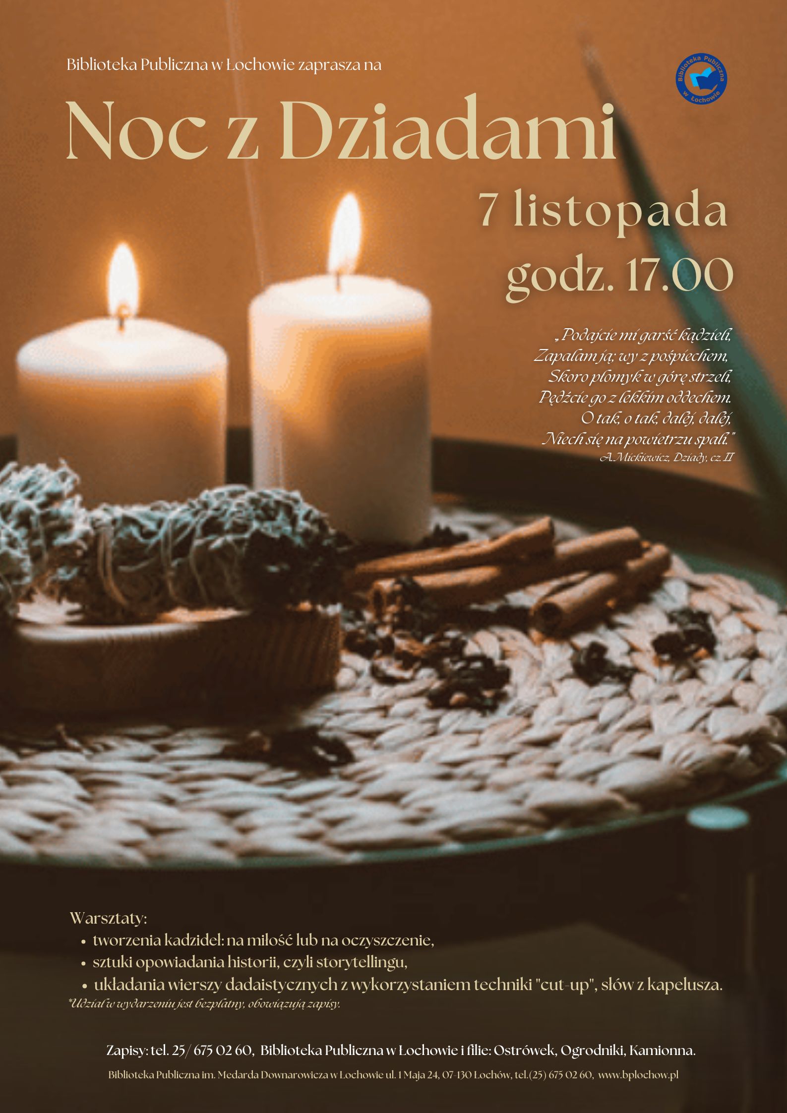 Nocy z Dziadami 2025- zaproszenie