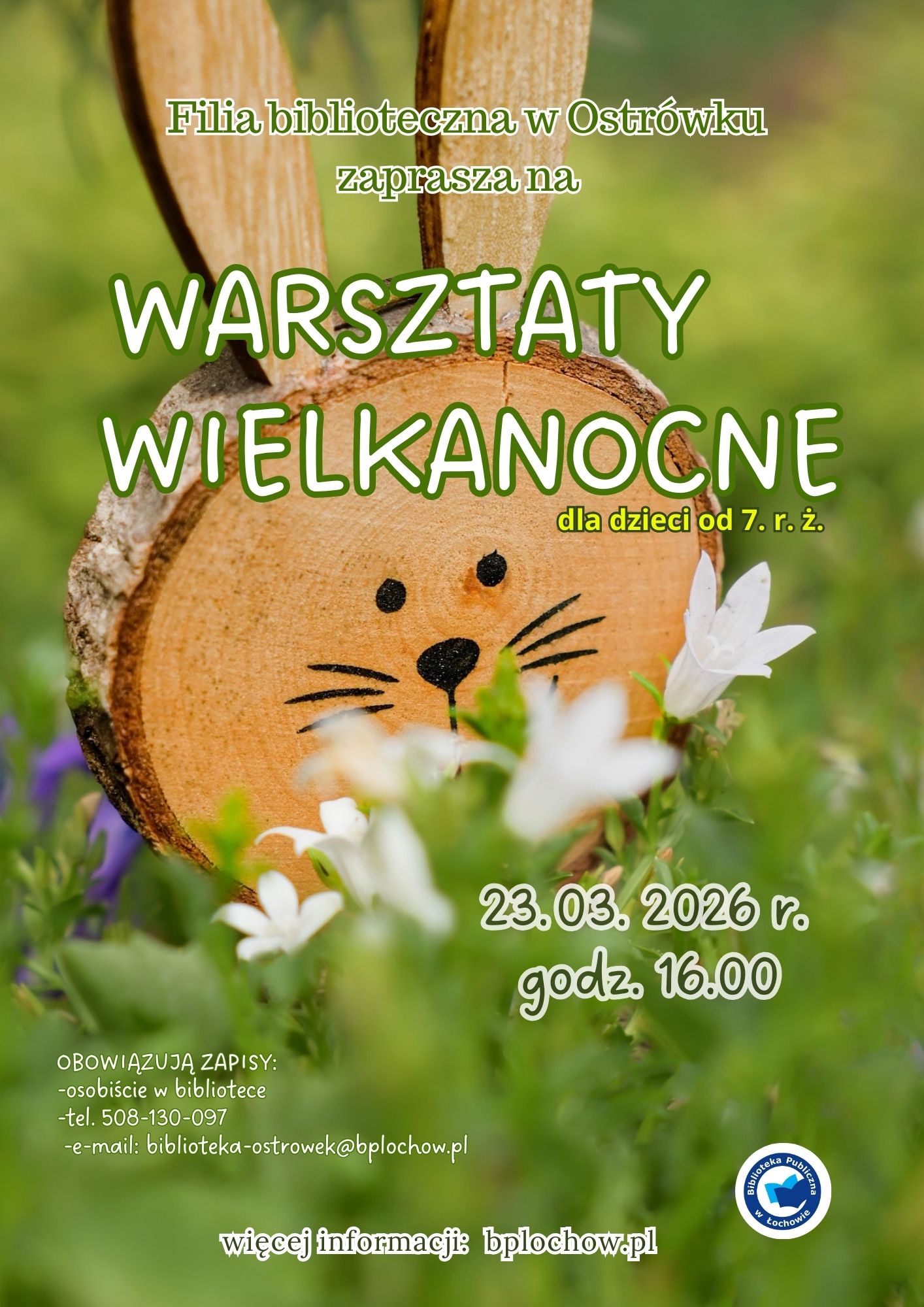 WARSZTATY WIELKANOCNE DLA DZIECI – ZAPROSZENIE