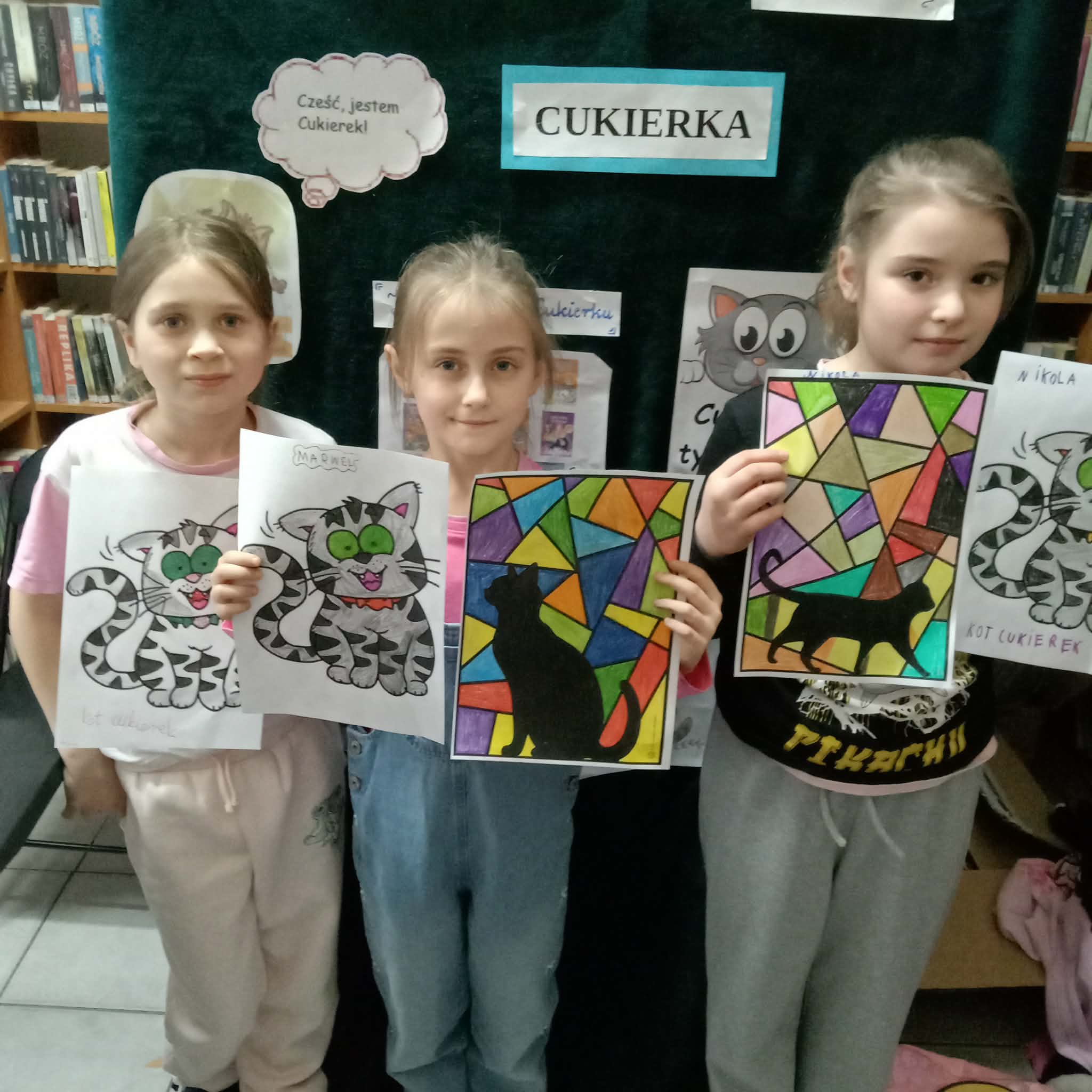 Akcja czytelnicza ,,Luty z Cukierkiem – Książki z pazurem”