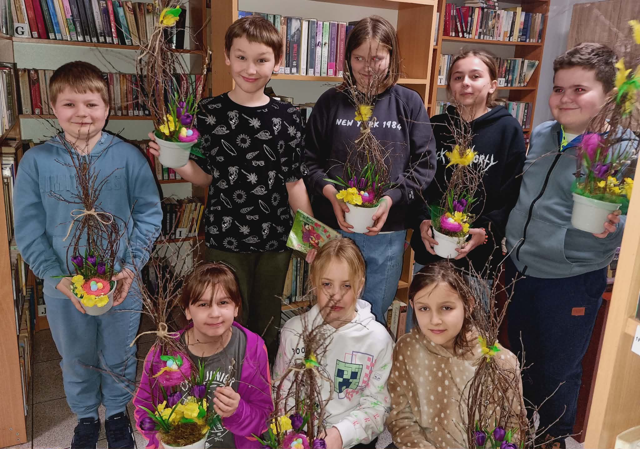 Warsztaty wielkanocne w filii w Ostrówku – relacja z wydarzenia