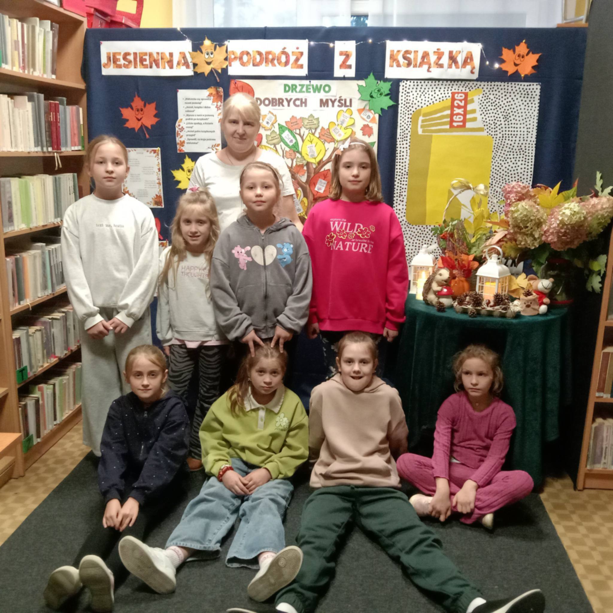 XII Ogólnopolska Noc Bibliotek w bibliotece w Łochowie- relacja